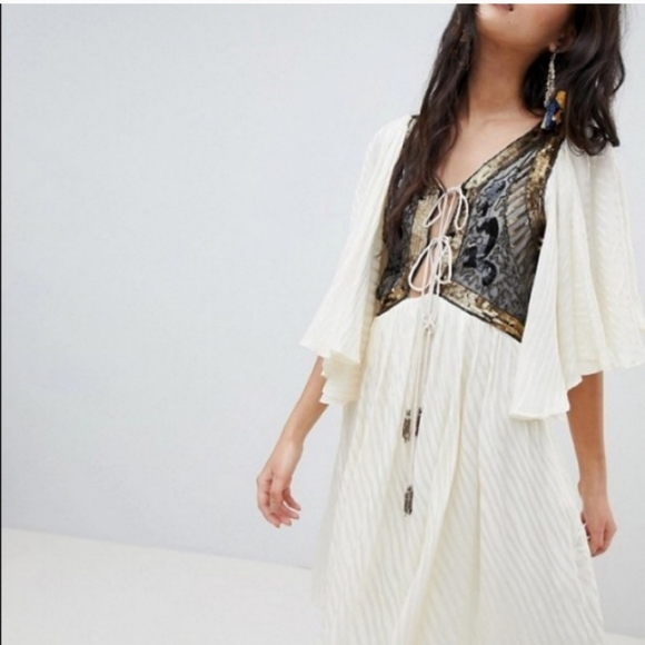 FINAL PRICE! RARE $350 Free People Dress - Picture 6 of 10